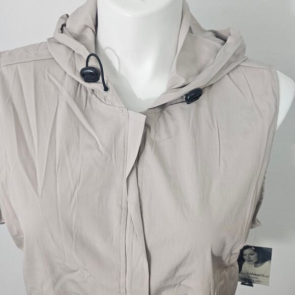 North West blue vest strech color beige sz 2X - Picture 5 of 9